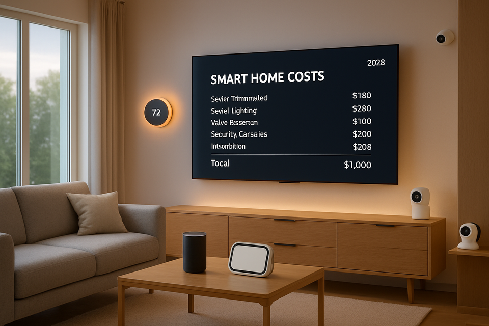 The Real Cost of a Smart Home: 2025 Buyer’s Guide to Setup, Security & Hidden Fees