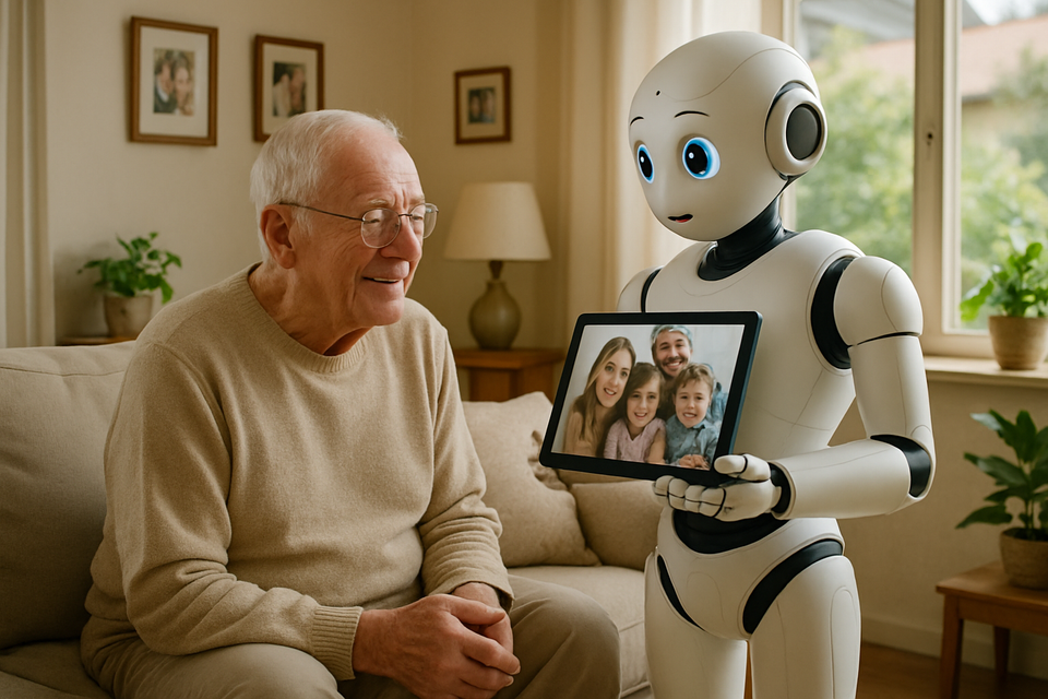 AI-Powered Aging: How Robots Will Revolutionize Senior Living by 2035
