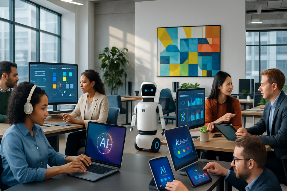 Blended Work: How AI Is Quietly Rewriting the Rules of the Global Office