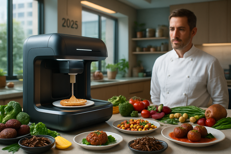 3D Food Printing: The Future of Personalized Nutrition and Sustainable Cuisine