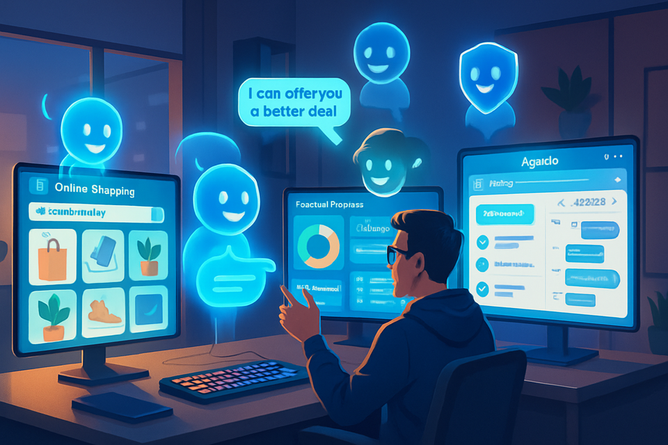 The Agentic Web for Everyday Life: How AI Agents Will Transform Online Shopping, Personal Finance, and Digital Security by 2030