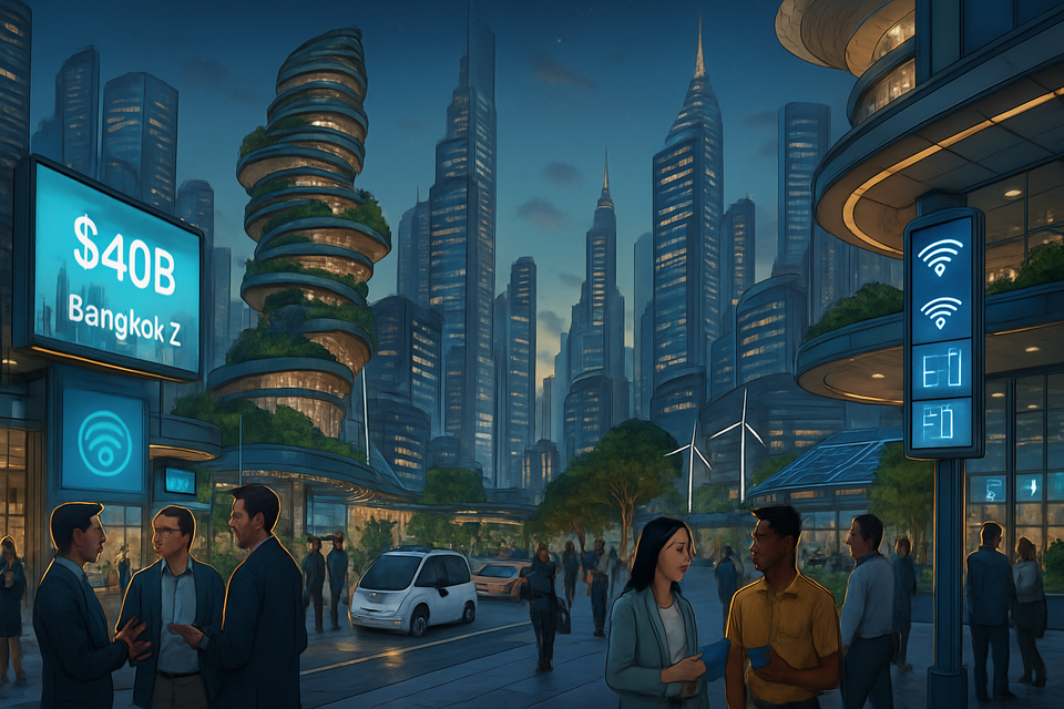 How to Build a Smart City: Inside the $40 Billion Bangkok 2 Project and the Future of Urban Innovation