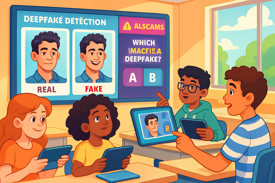 How to Outsmart AI Scams: Gamified Deepfake Detection and Digital Literacy for Everyone