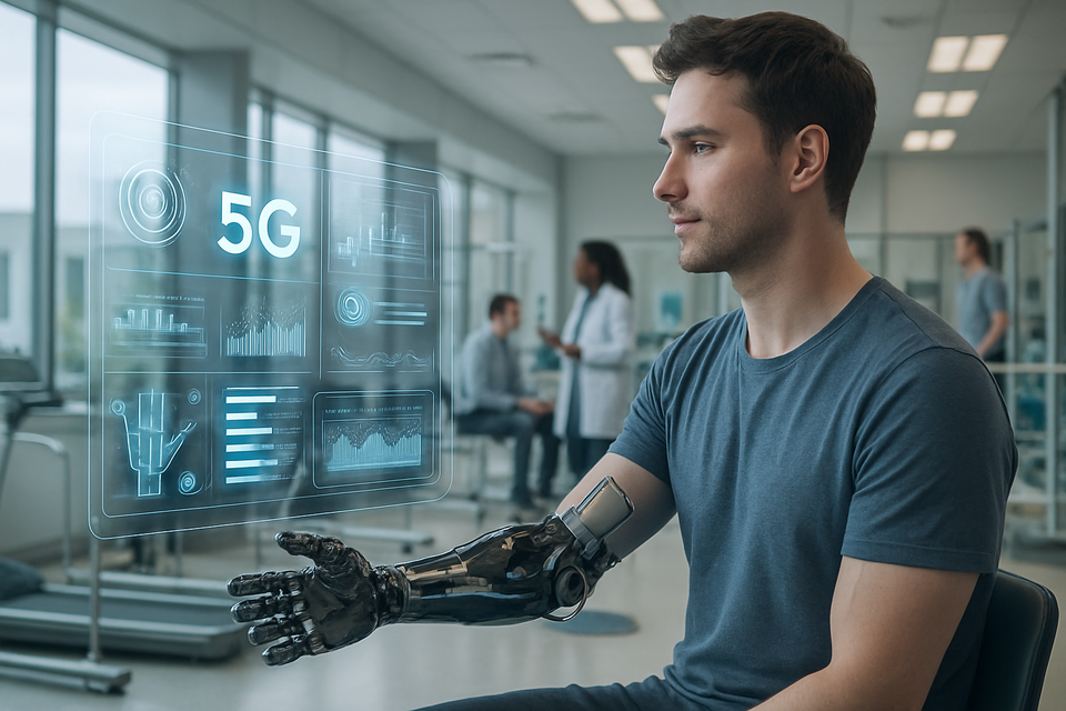 The Next Leap for Bionic Limbs: How 5G and Cloud Computing Will Transform Prosthetics by 2030