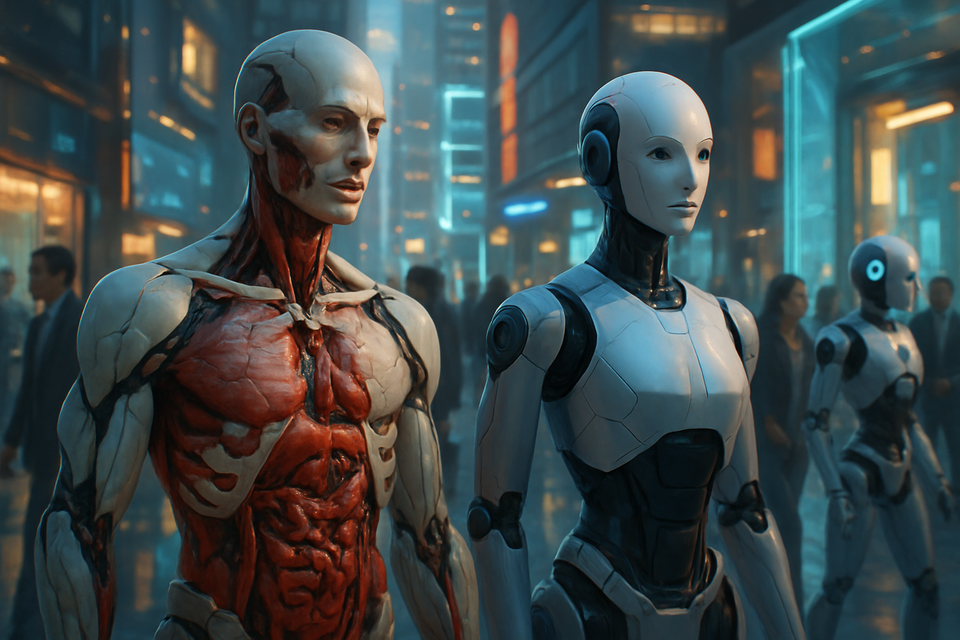 The Uncanny Rise of Synthetic Humans: How Bleeding Androids and AI-Powered Organs Will Reshape the Next Decade