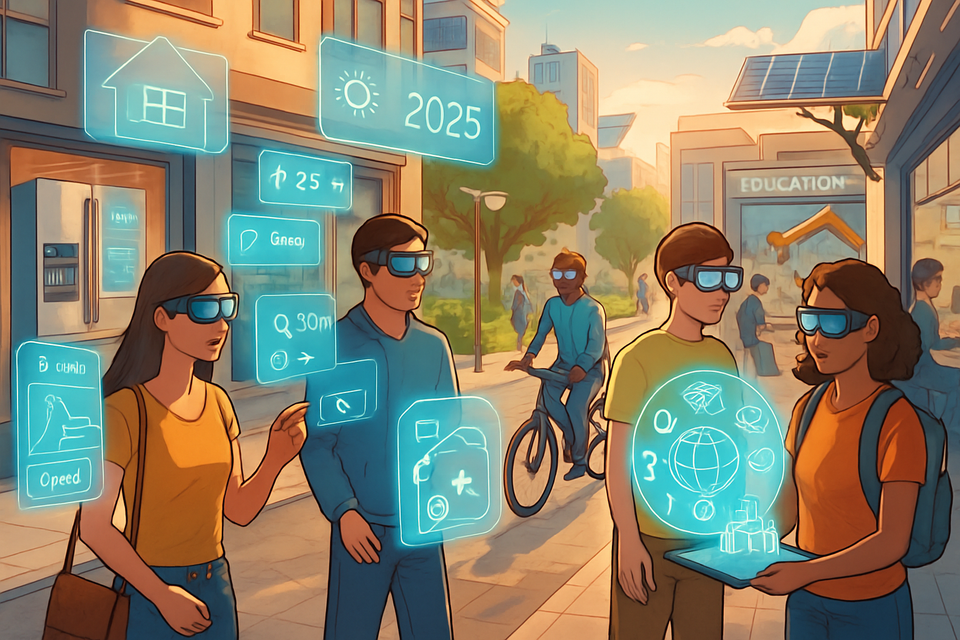 The Real-World Metaverse: How AR, IoT, and Edge AI Are Converging to Transform Daily Life in 2025