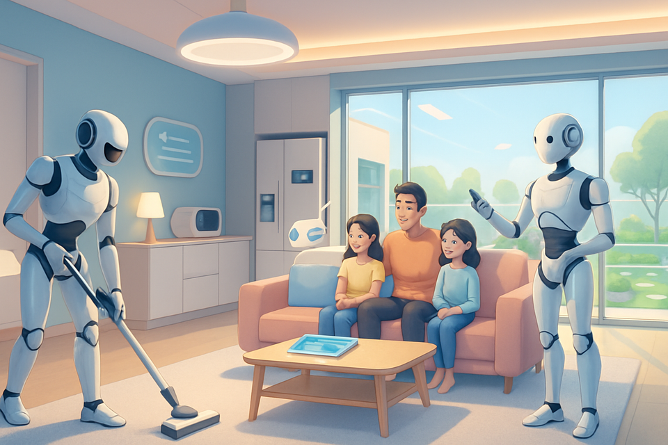 How AI Agents and Humanoid Robots Will Reshape Everyday Life by 2030