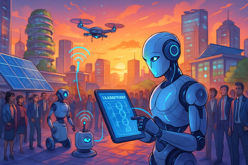 The Rise of Decentralized Autonomous Machines: How AI, Blockchain, and IoT Are Creating a Post-Labor Economy