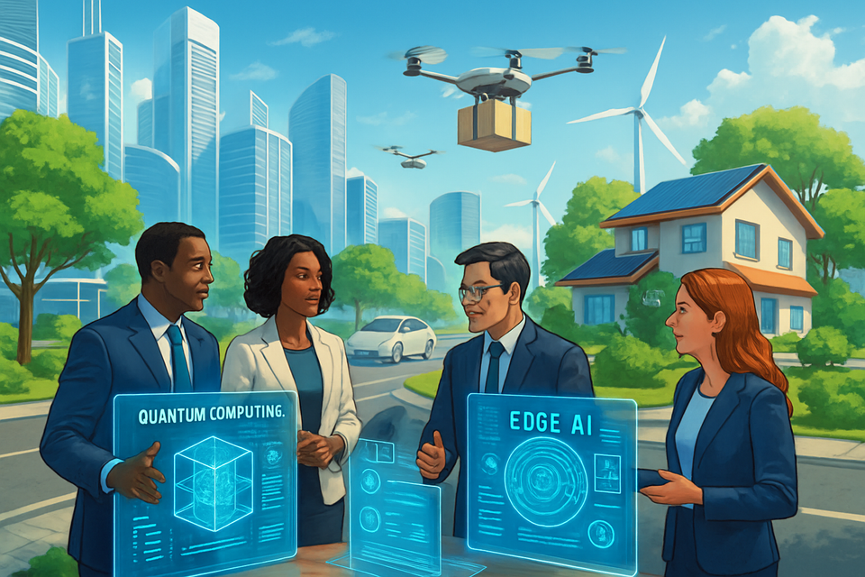 The Quantum Leap: How Quantum Computing, Edge AI, and Intelligent Automation Are Reshaping Everyday Life (2025–2030)